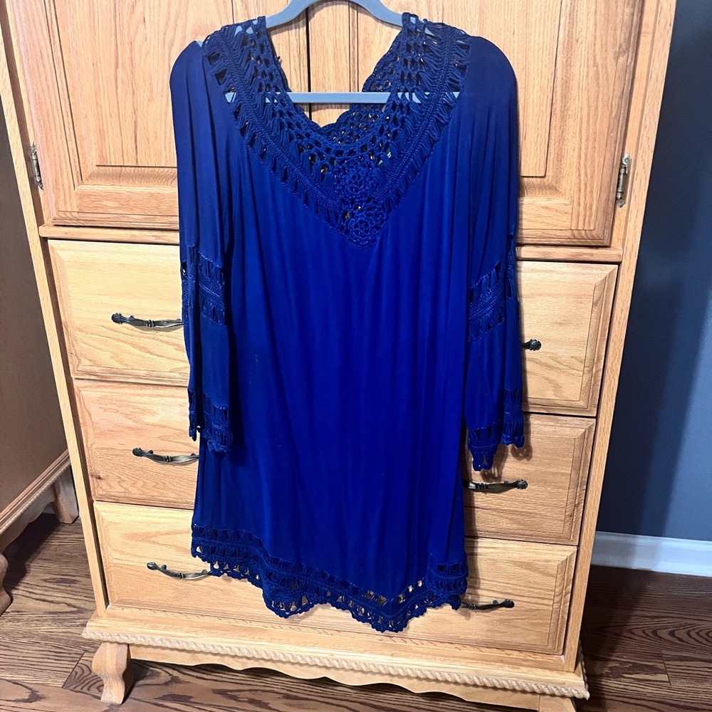 New Directions Navy Crochet Design